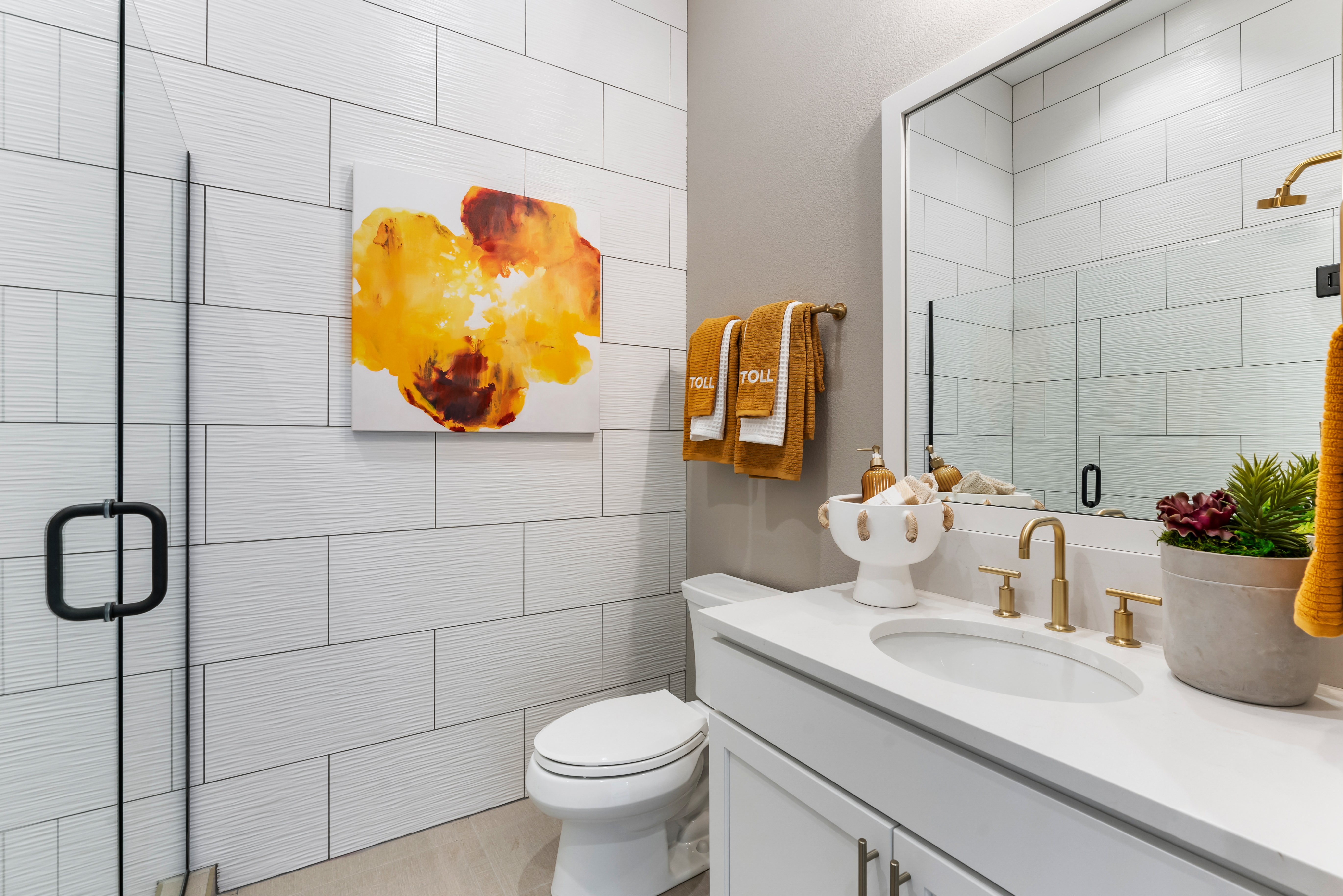 Donovan Basement Farmhouse Bathroom