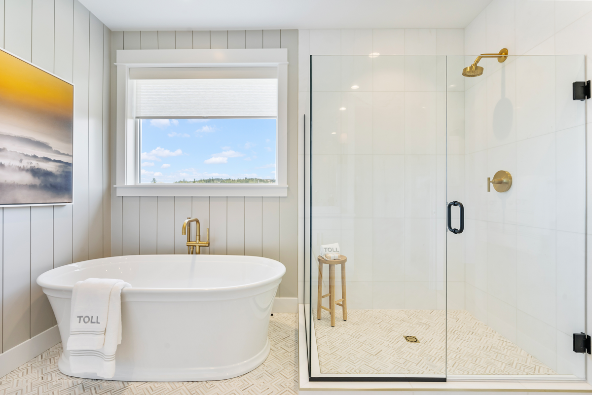 Donovan Basement Farmhouse Bathroom