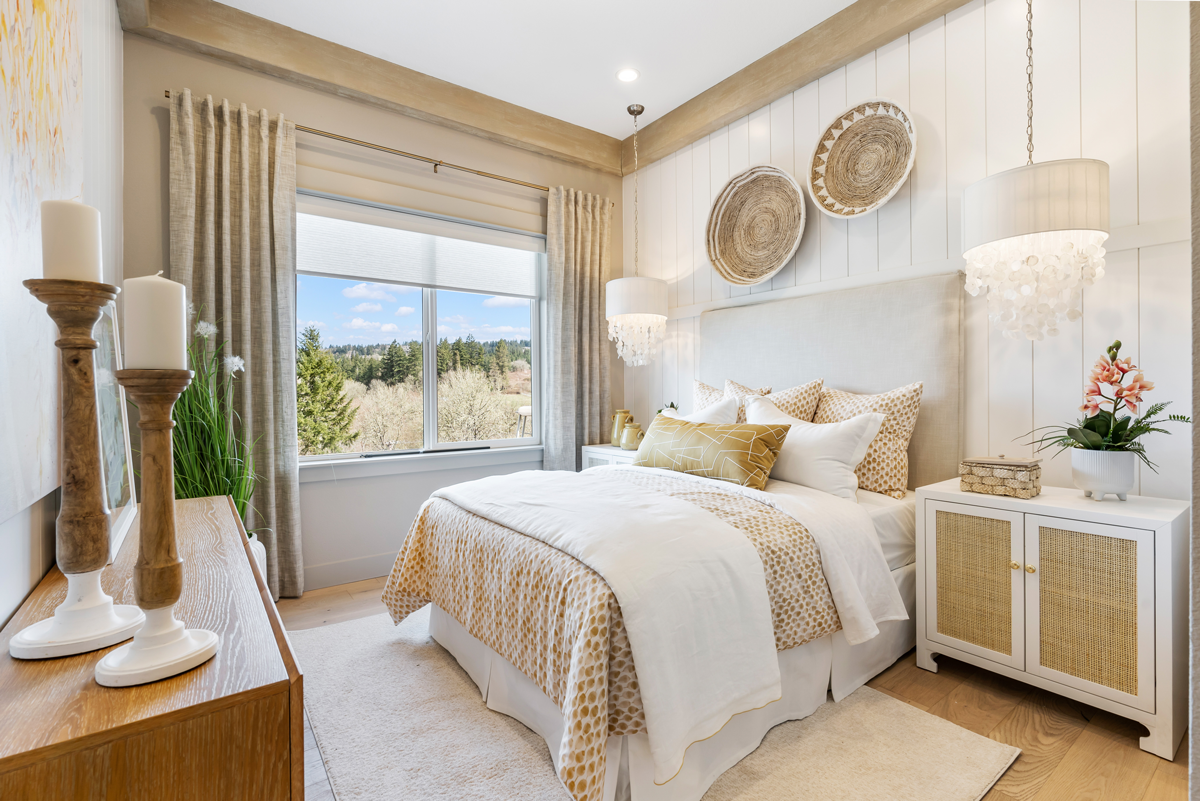 Donovan Basement Farmhouse Bedroom