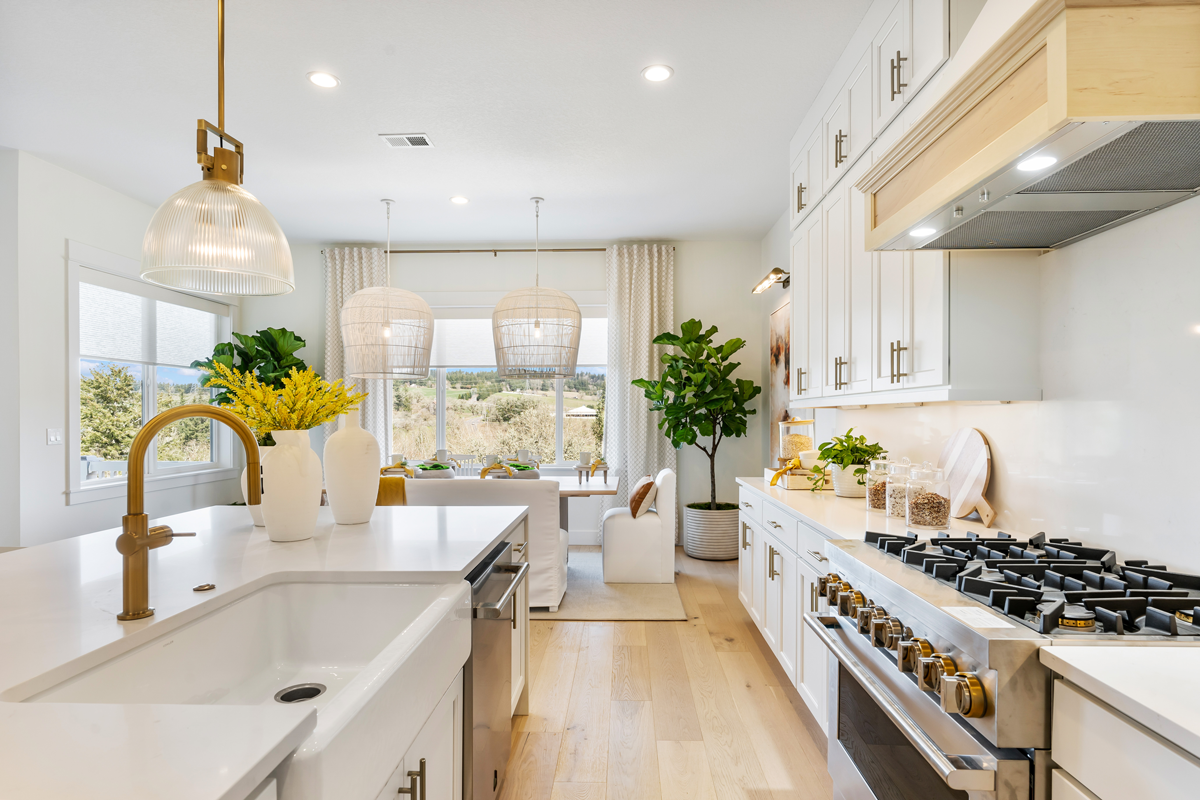 Donovan Basement Farmhouse Kitchen