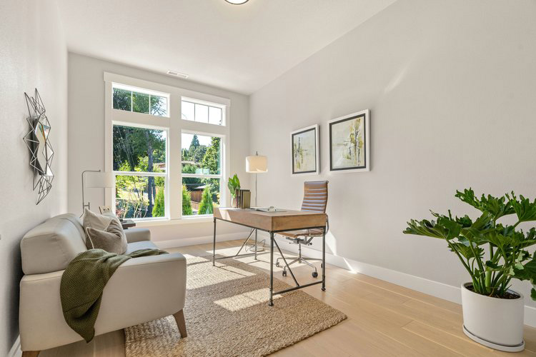 Tulane Meadows home workspace with desk
