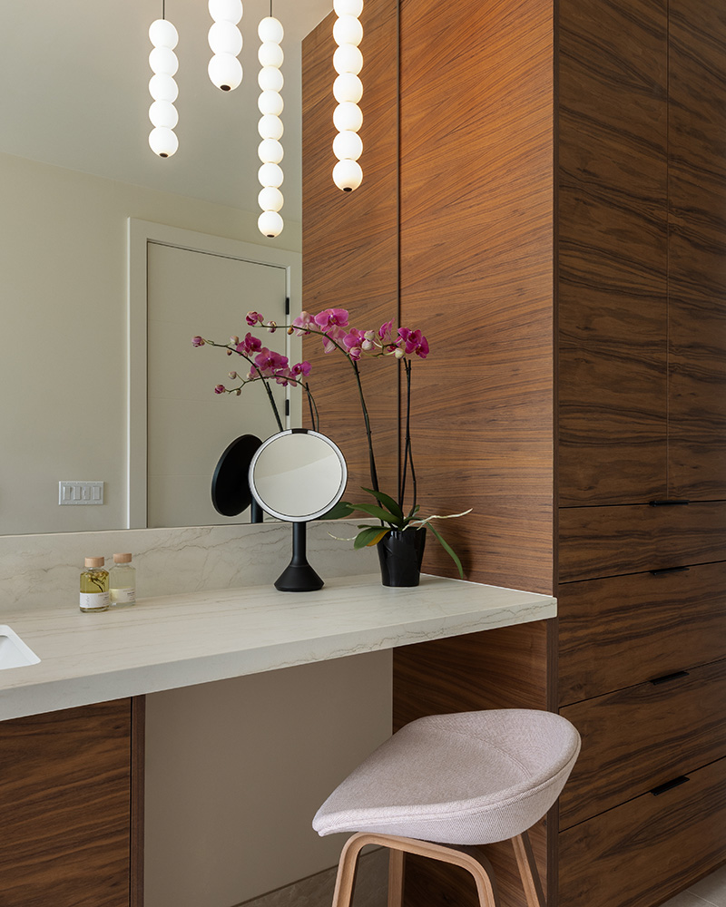 Portland Modern Oasis bathroom counter