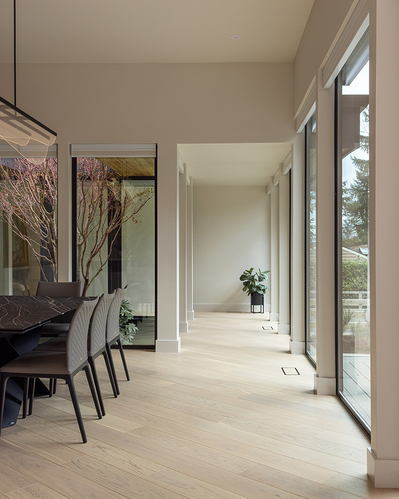 Portland Modern Oasis dining room