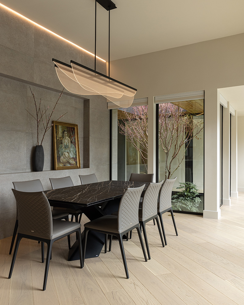 Portland Modern Oasis dining room