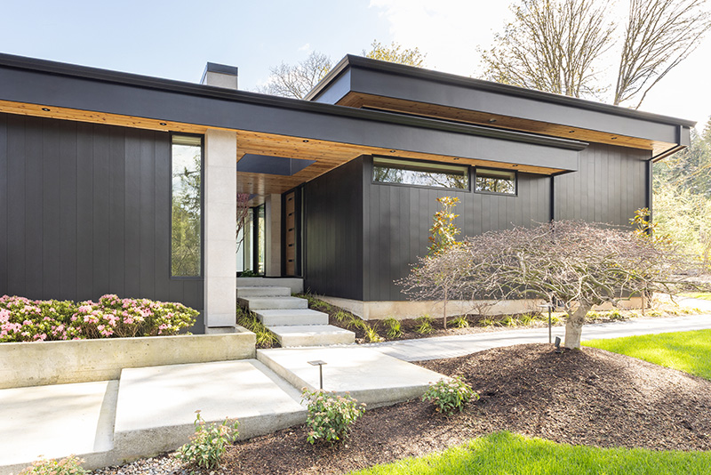 Portland Modern Oasis front exterior