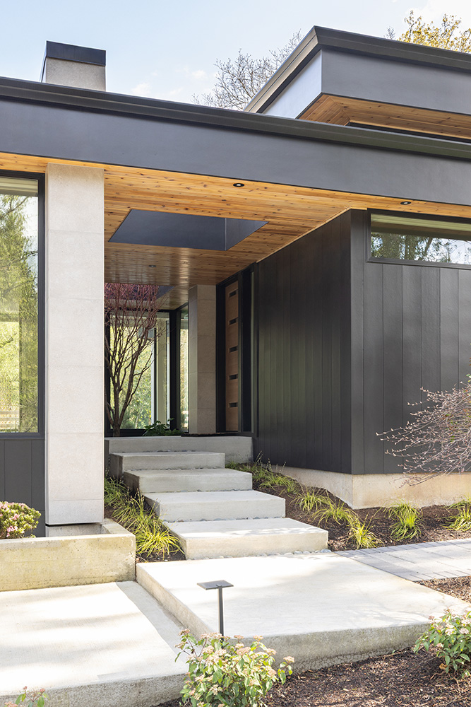 Portland Modern Oasis front exterior